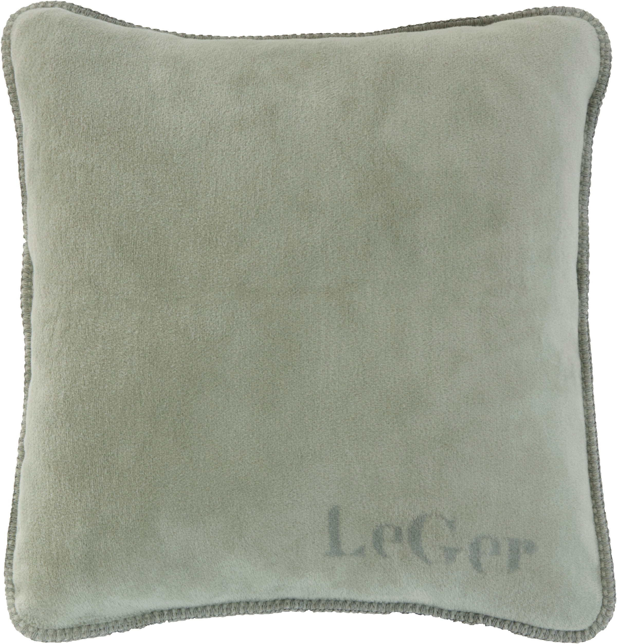 LeGer Home by Lena Gercke Dekokissen »Anisa« mit modernem Schriftzug, Kissenhülle ohne Füllung, 1 Stück 50x50 cm