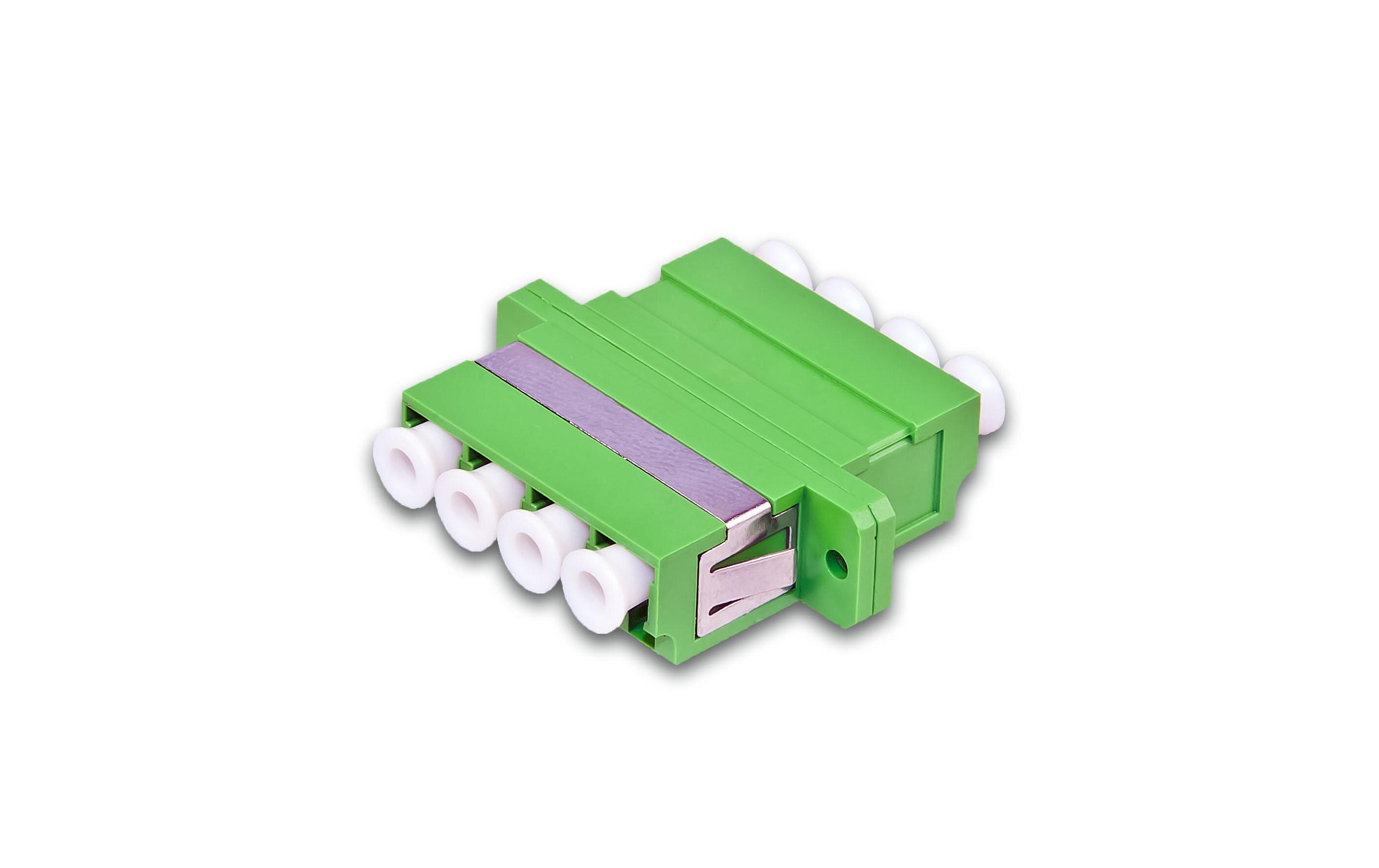 LWL-Kupplung Singlemode LC/APC – LC/APC, OS2, 4-FasernQuad-LWL-Kupplung