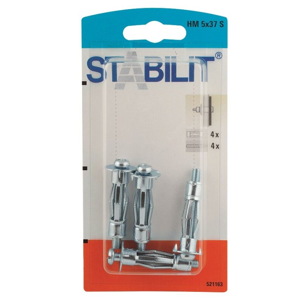 METALLEKSPANDER STABILIT M5X37MM 4STK