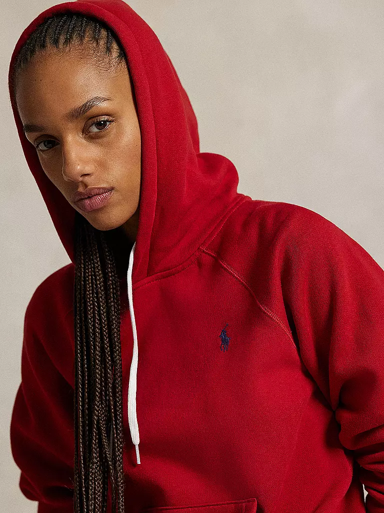 POLO RALPH LAUREN Kapuzensweater - Hoodie rot