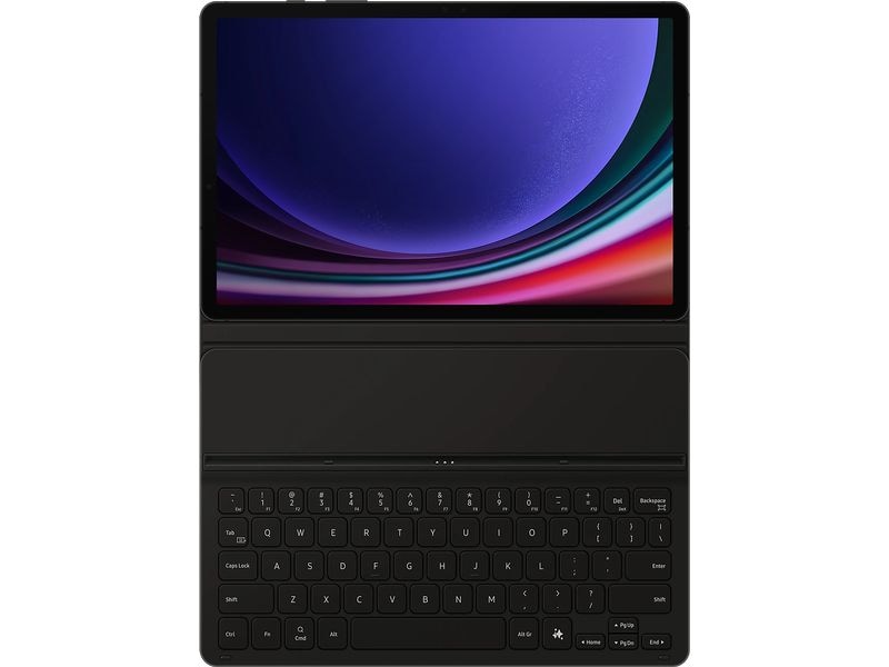 Samsung Tablet Tastatur Cover Slim Galaxy Tab S9/ S9 FE QWE Tastaturcover für das Samsung Galaxy Tab S9/S9 FE
