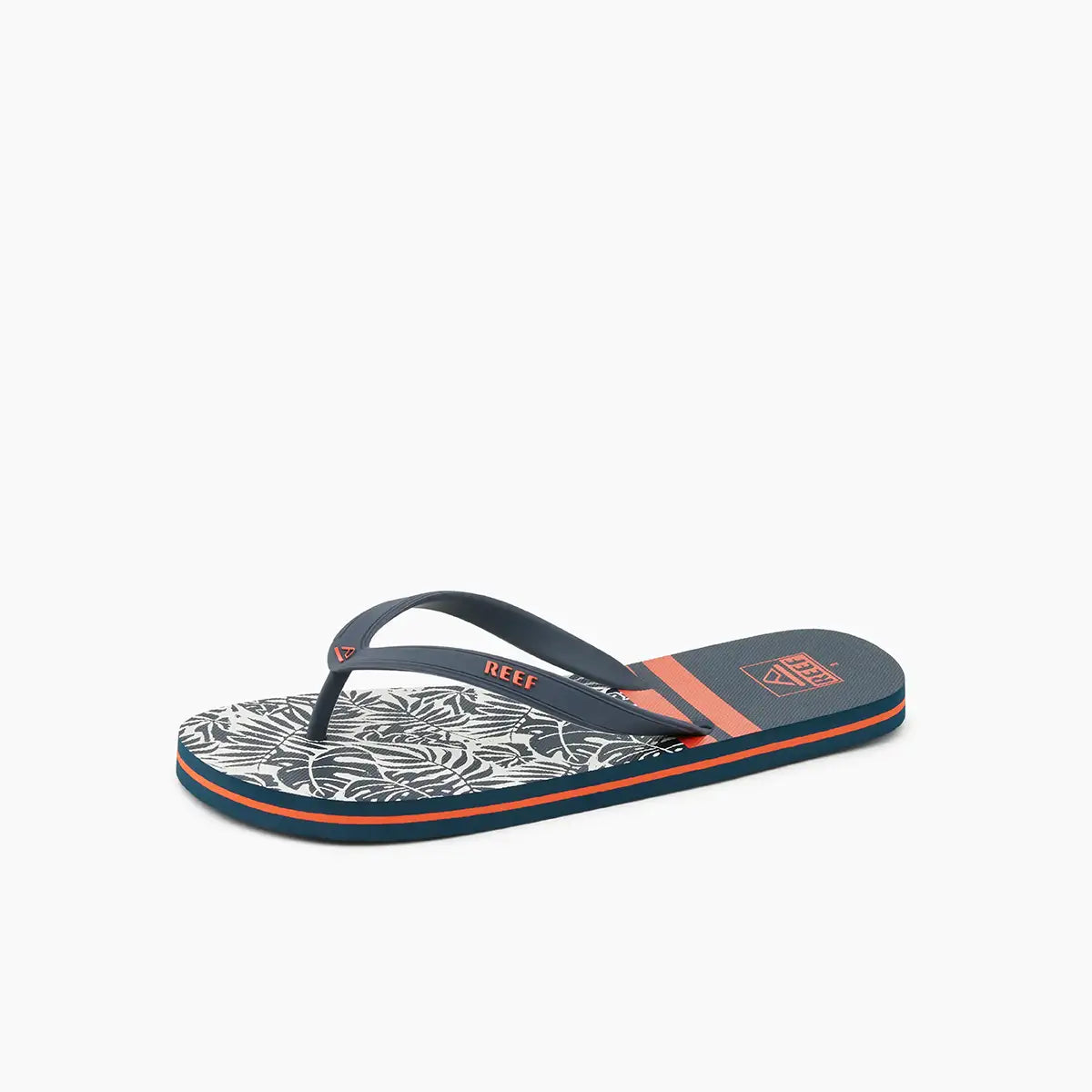 Kids Switchfoot Print Navy Orange Tropic