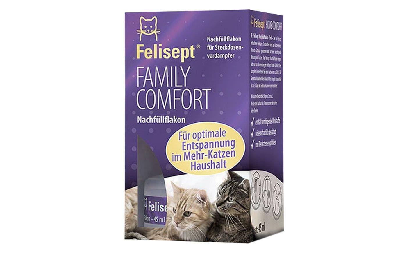 Diffuser »Felisept Wohlbefinden Family Comfort 45 ml« 0,45 l Wassertank