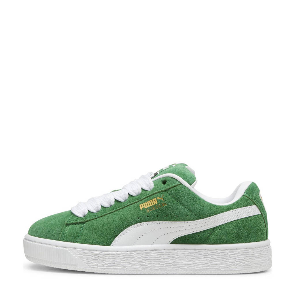 Puma Suede XL Jrsneakers groen/wit