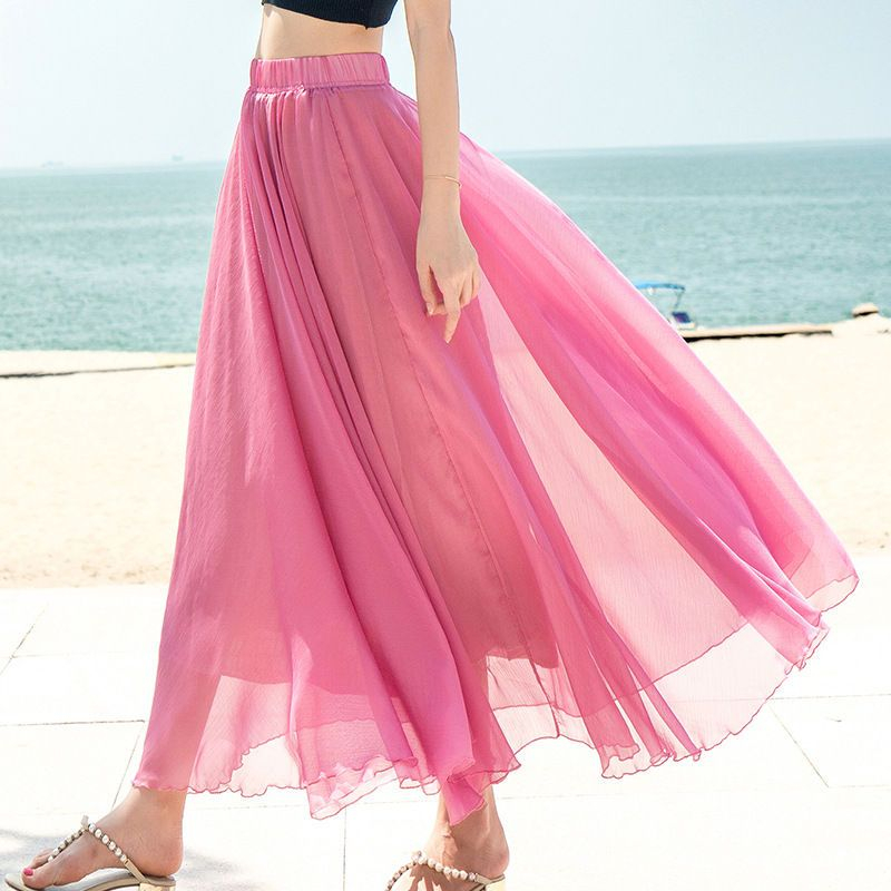 Rorah - Maxi Chiffon Rok