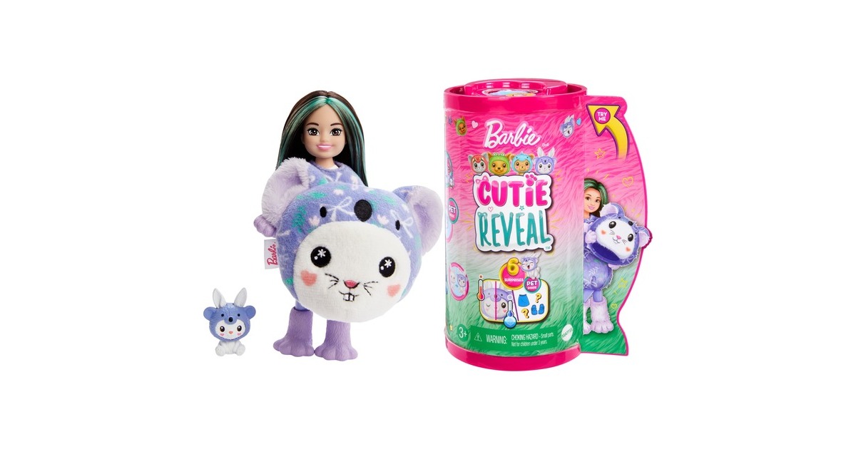 BarbieCutie Reveal Chelsea - Costume Cuties Serie - Bunny in Koala Pop