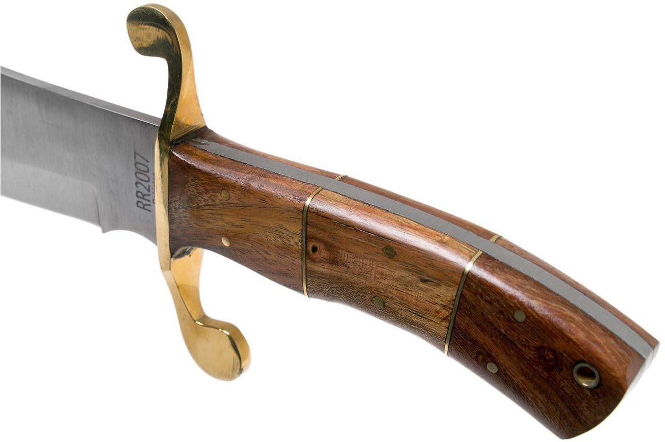 Rough Ryder Bowie Knife Wood RR2007 vaststaand mes