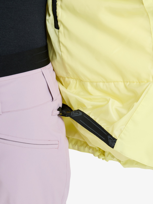 Landscape 10K Veste de snow technique Jaune Femme