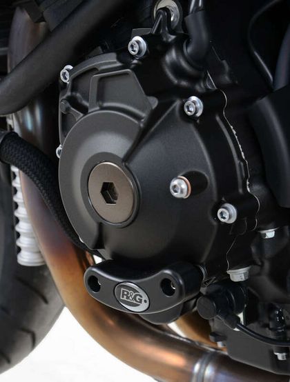 Protection Moteur R&G Racing gauche noir