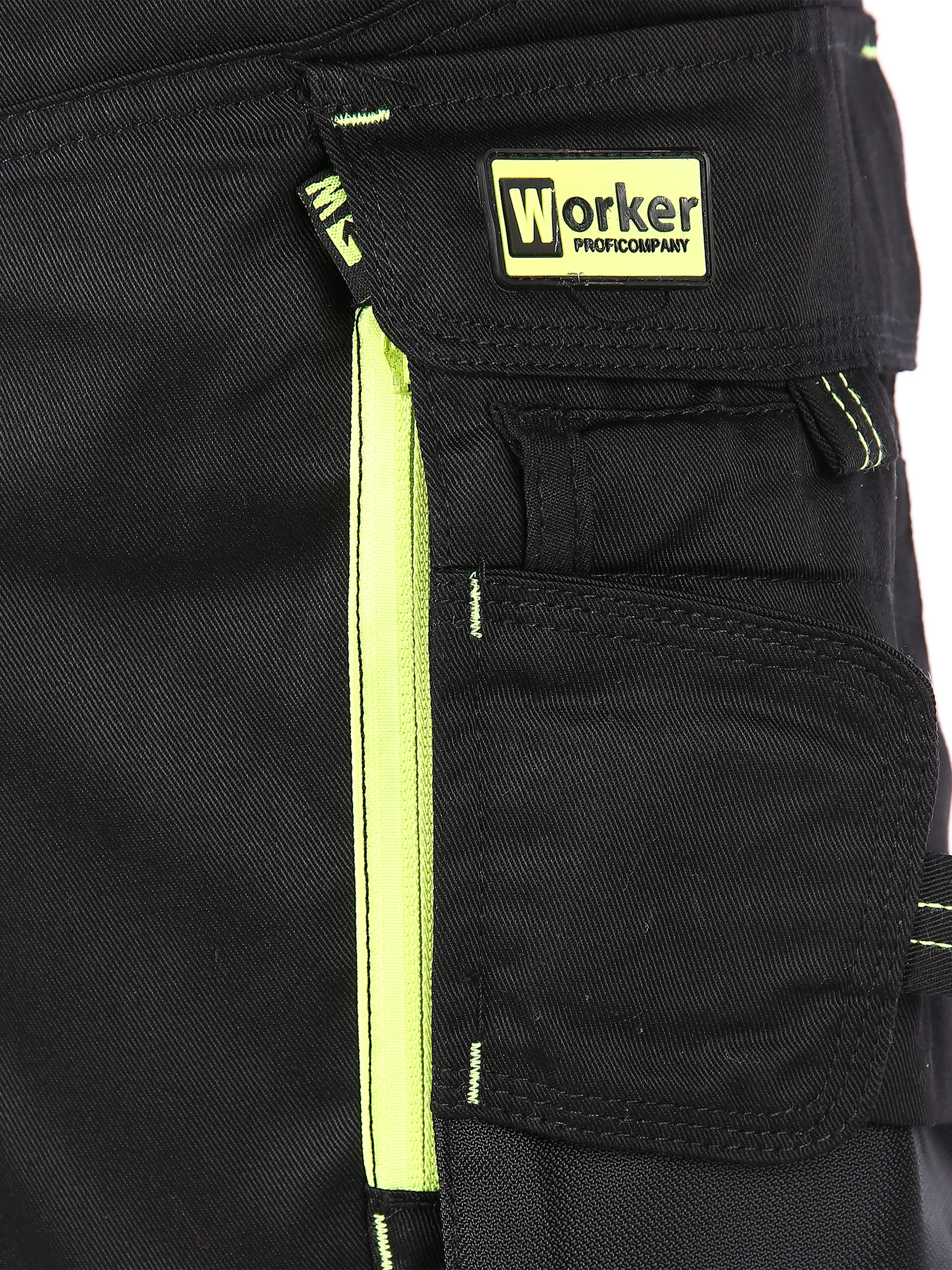 Herren Arbeitsshorts mit Neondetails