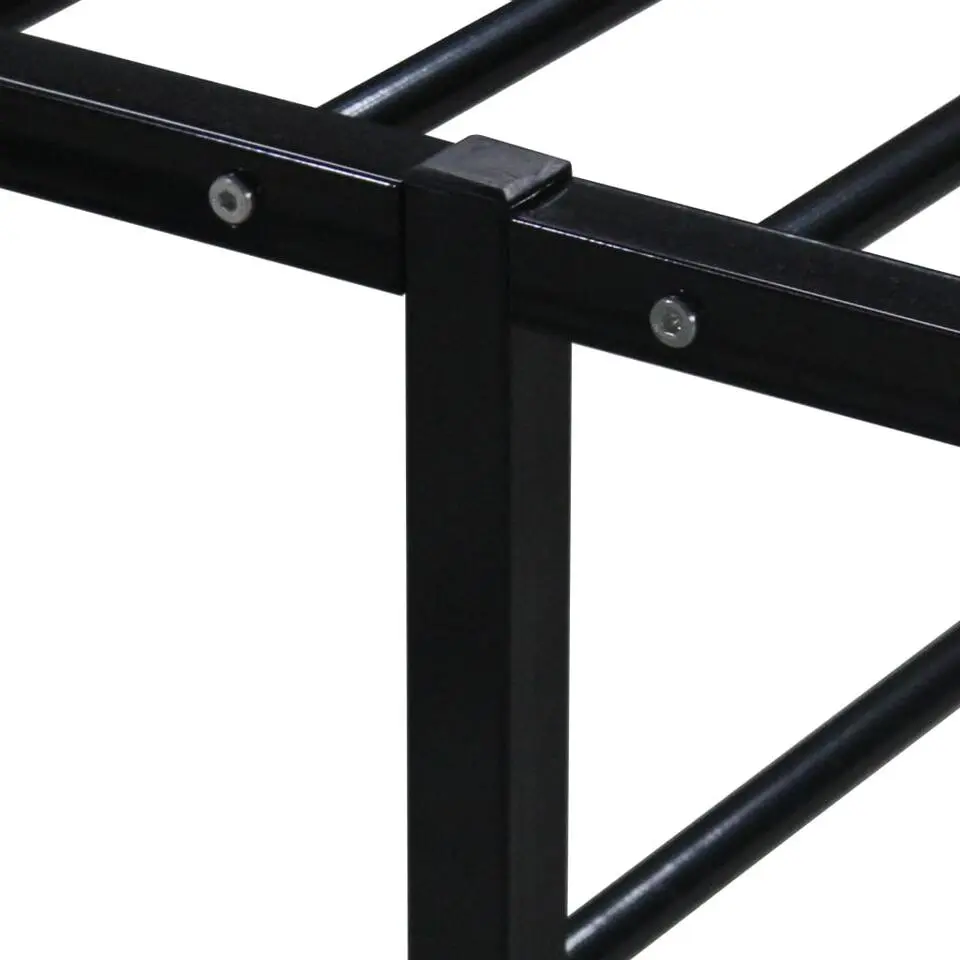 vidaXL - Bed frame - Donkerbruin - Massief grenenhout - 160x200 cm