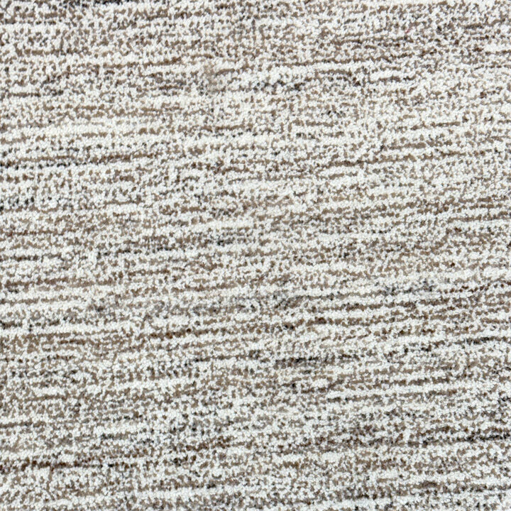 Wollen vloerkleed - Pedro Taupe | Gemêleerd design