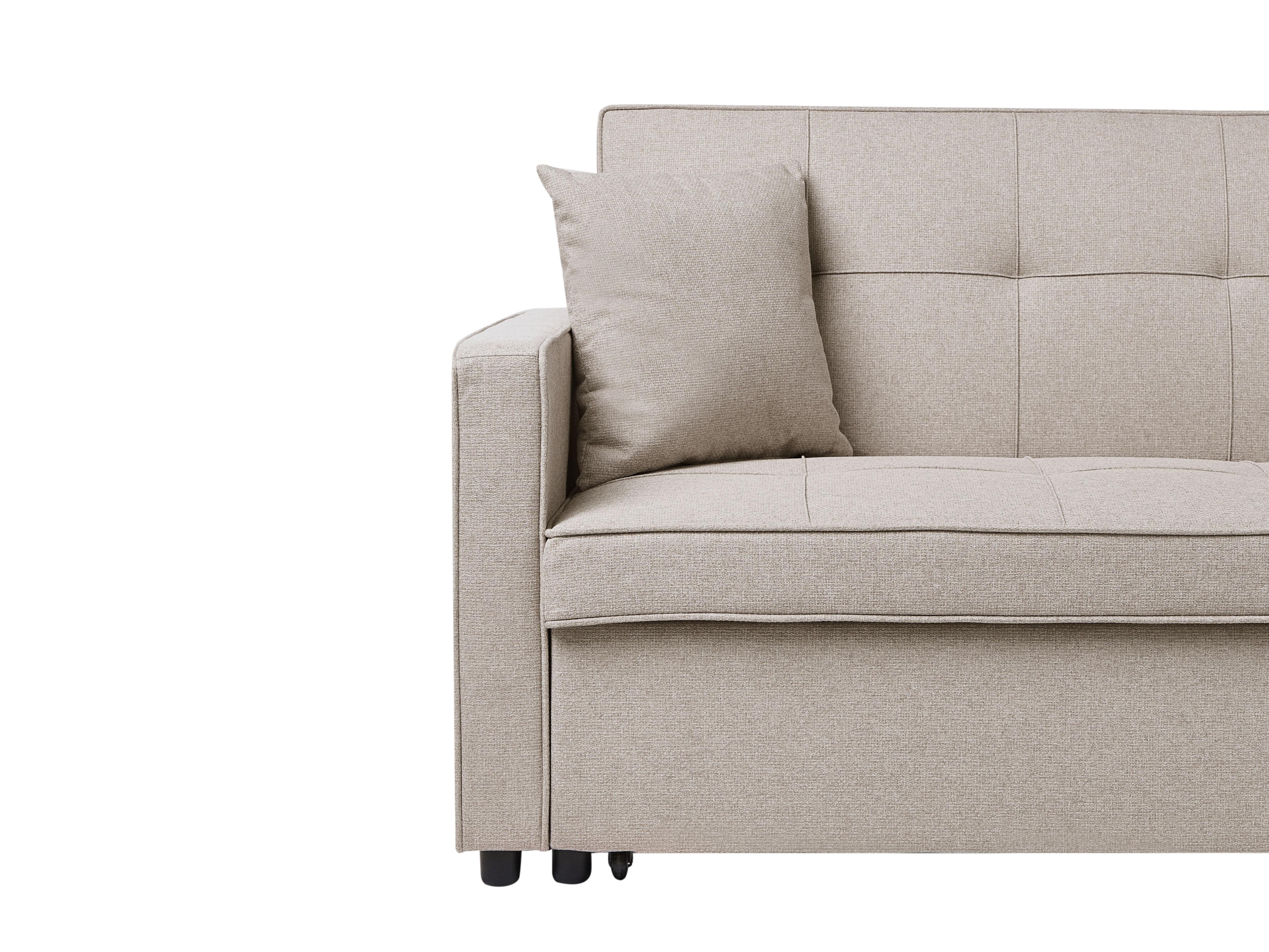 Slaapbank 3-zits GLOMMA Stof Beige