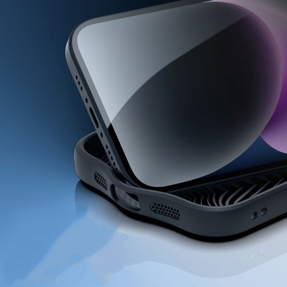 iPhone 15 MagSafe Hybrid Hardcase Hülle TPU Bumper   Kunststoff Rückseite mit Kameraschutz - Schwarz / Transparent