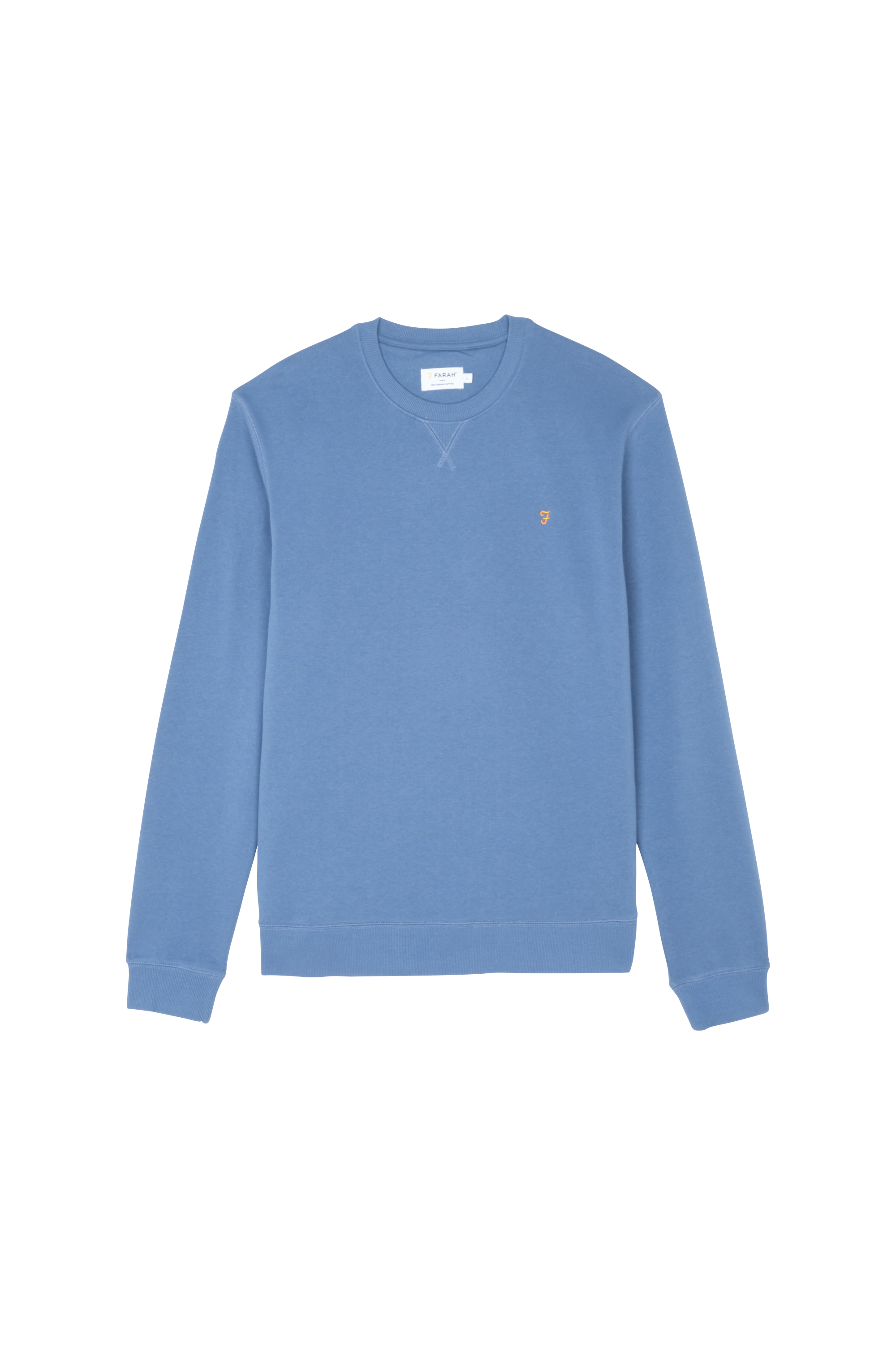 FARAH Sweatshirt Tim new crew Bleu