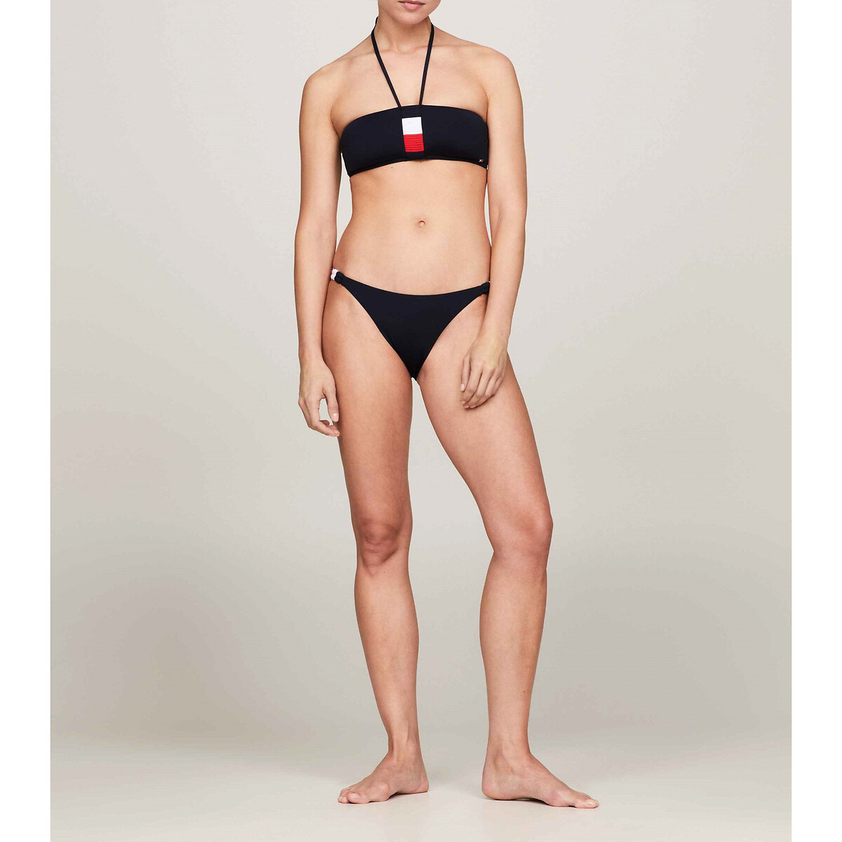TOMMY HILFIGER<br>Sutiã biquíni bandeau elevado