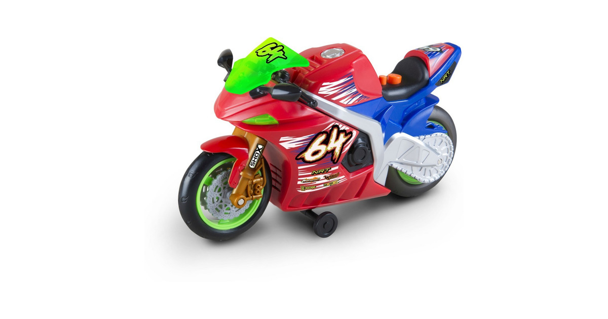 NikkoRoad Rippers - Wheelie Bikes: Nitro Race Bike Speelgoedvoertuig