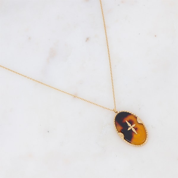 Collier Will - Acier inoxydable doré