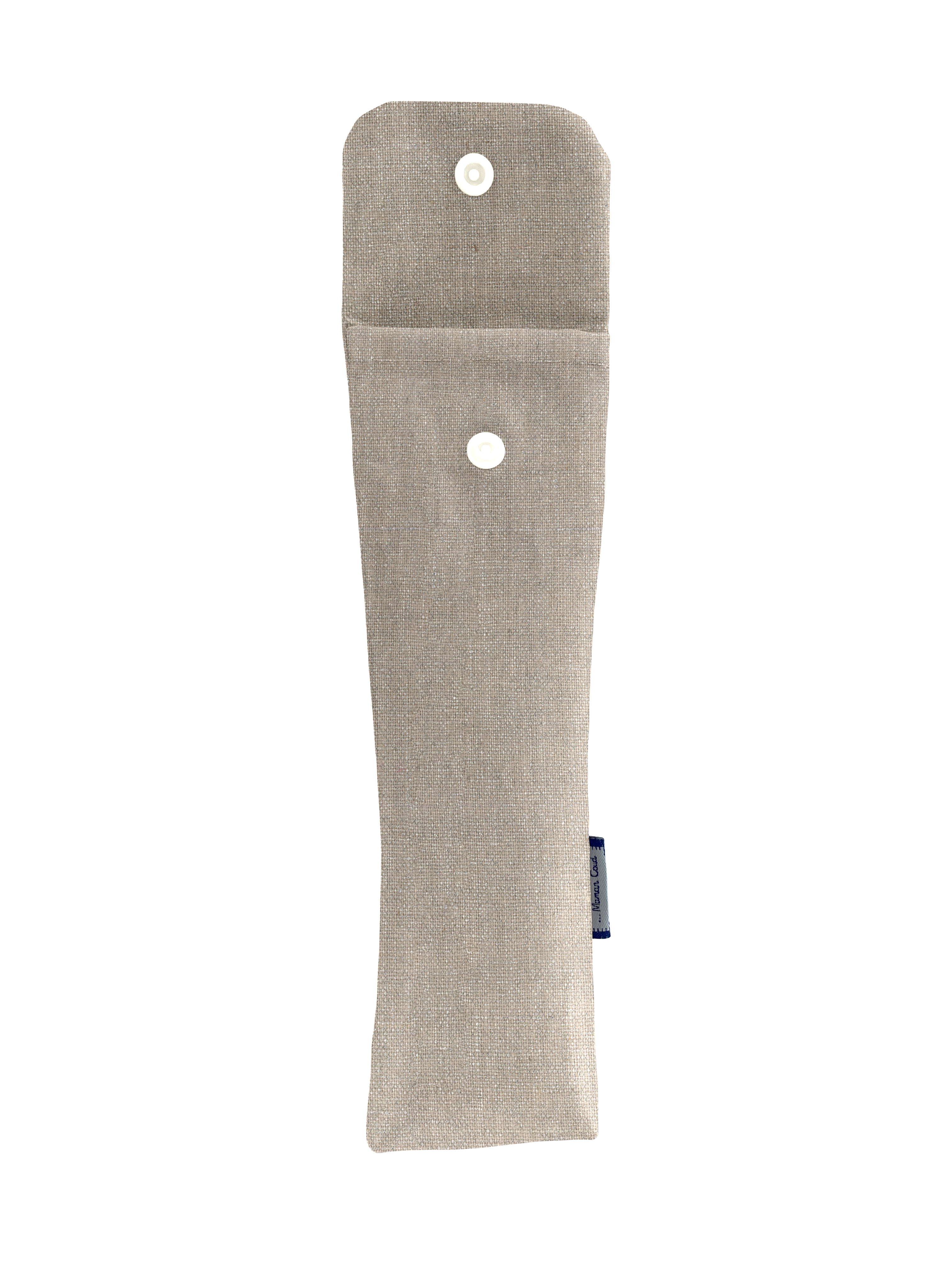 Pochette Brosse À Dents Lin Argenté