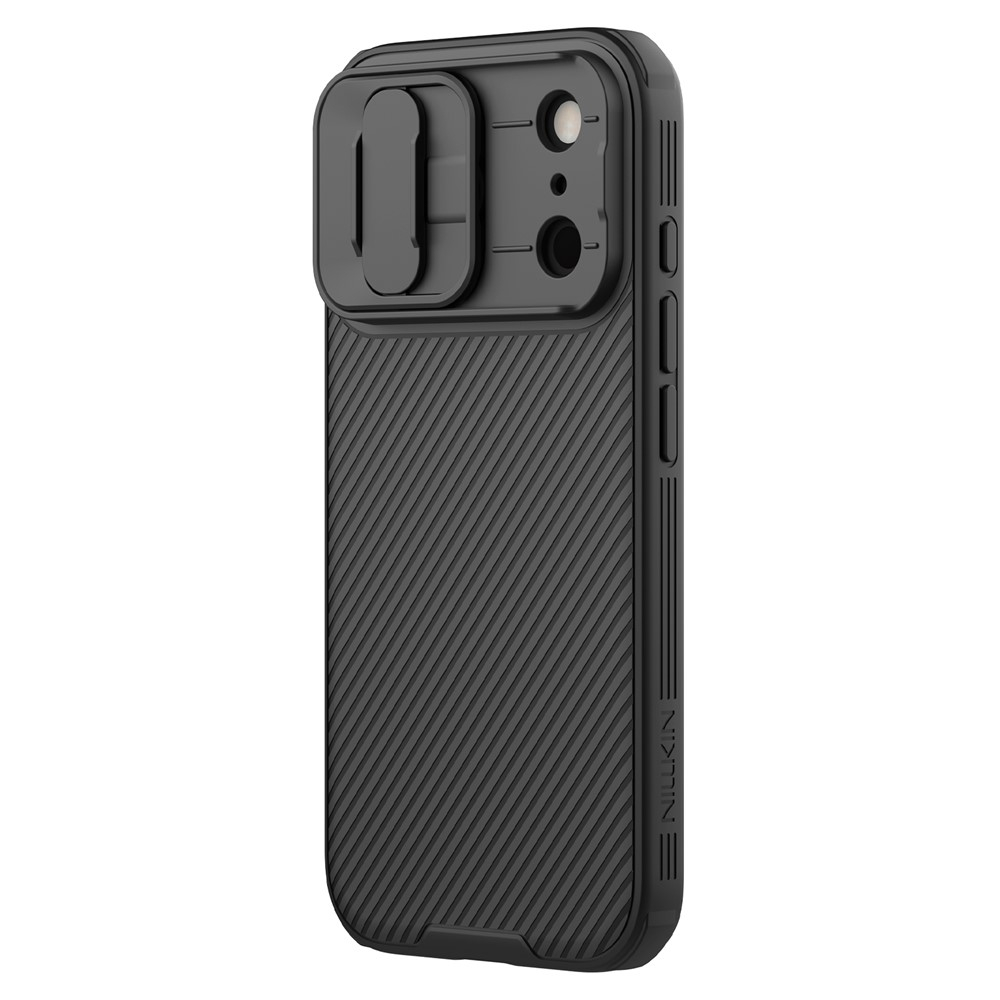 iPhone 17 Pro MagSafe Schutz Hülle Cam-Slider Kameraschutz - Schwarz