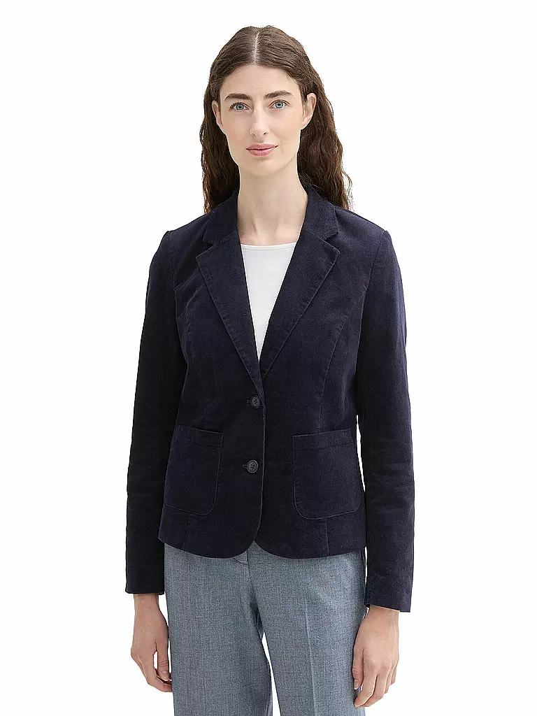 TOM TAILOR Blazer blau