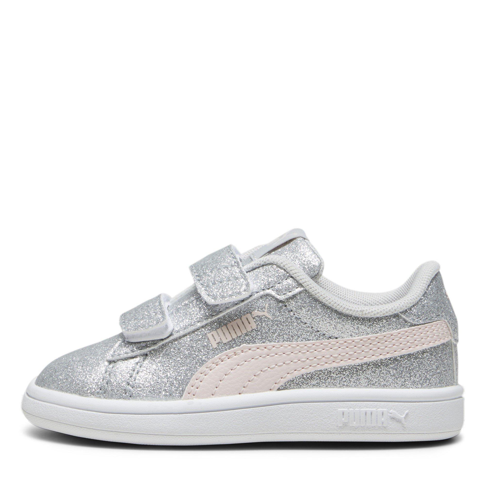 Puma Smash 3.0 Glitz Glam V Infant Girl Trainers