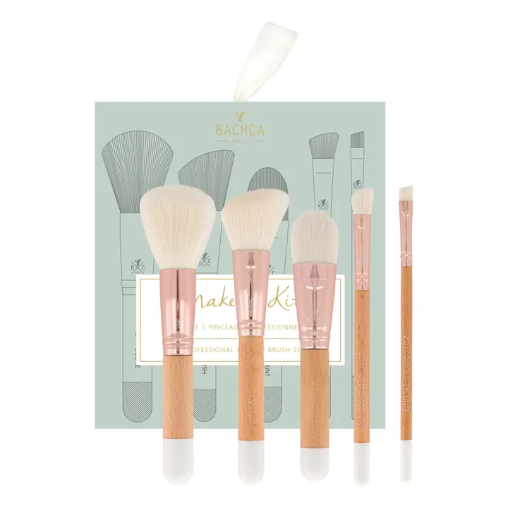 Bachca Kit de pinceaux bois