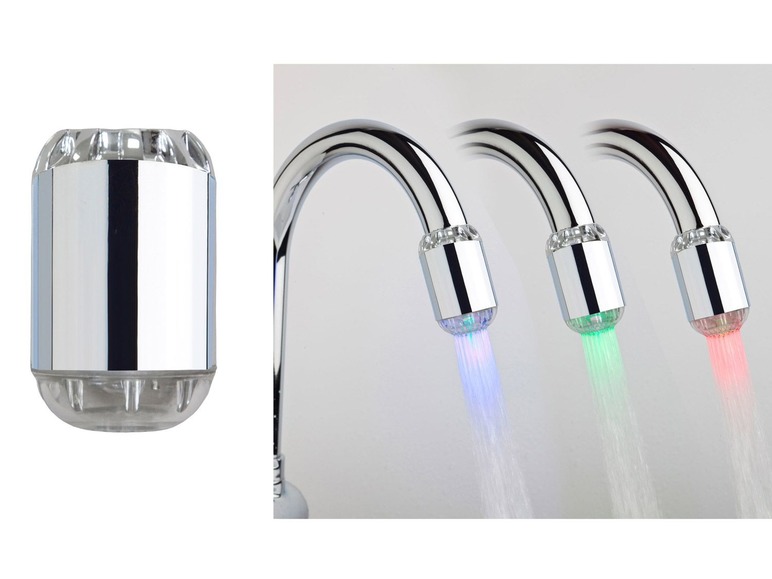 LED-opzetstuk kraan