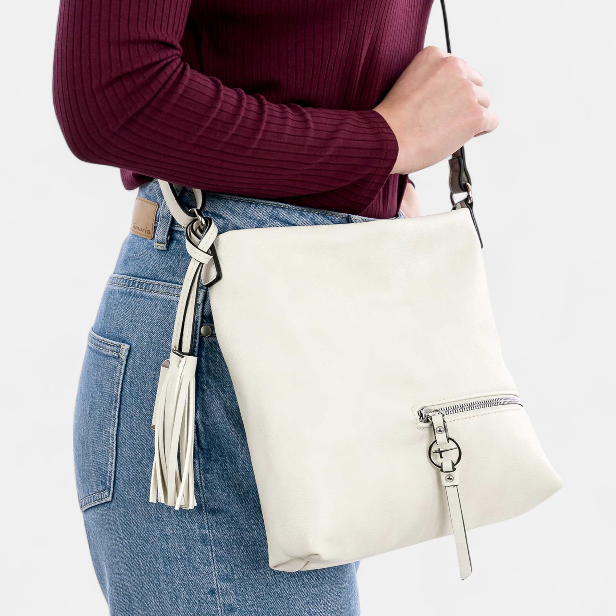 Sac bandoulière ecru