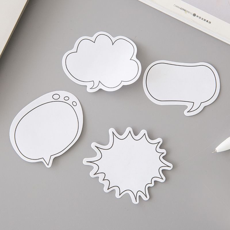PIXON - Speech Bubble Sticky Note (verschillende ontwerpen)