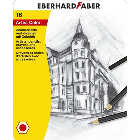 Eberhard Faber Zeichenset Artist Color, 16-teilig