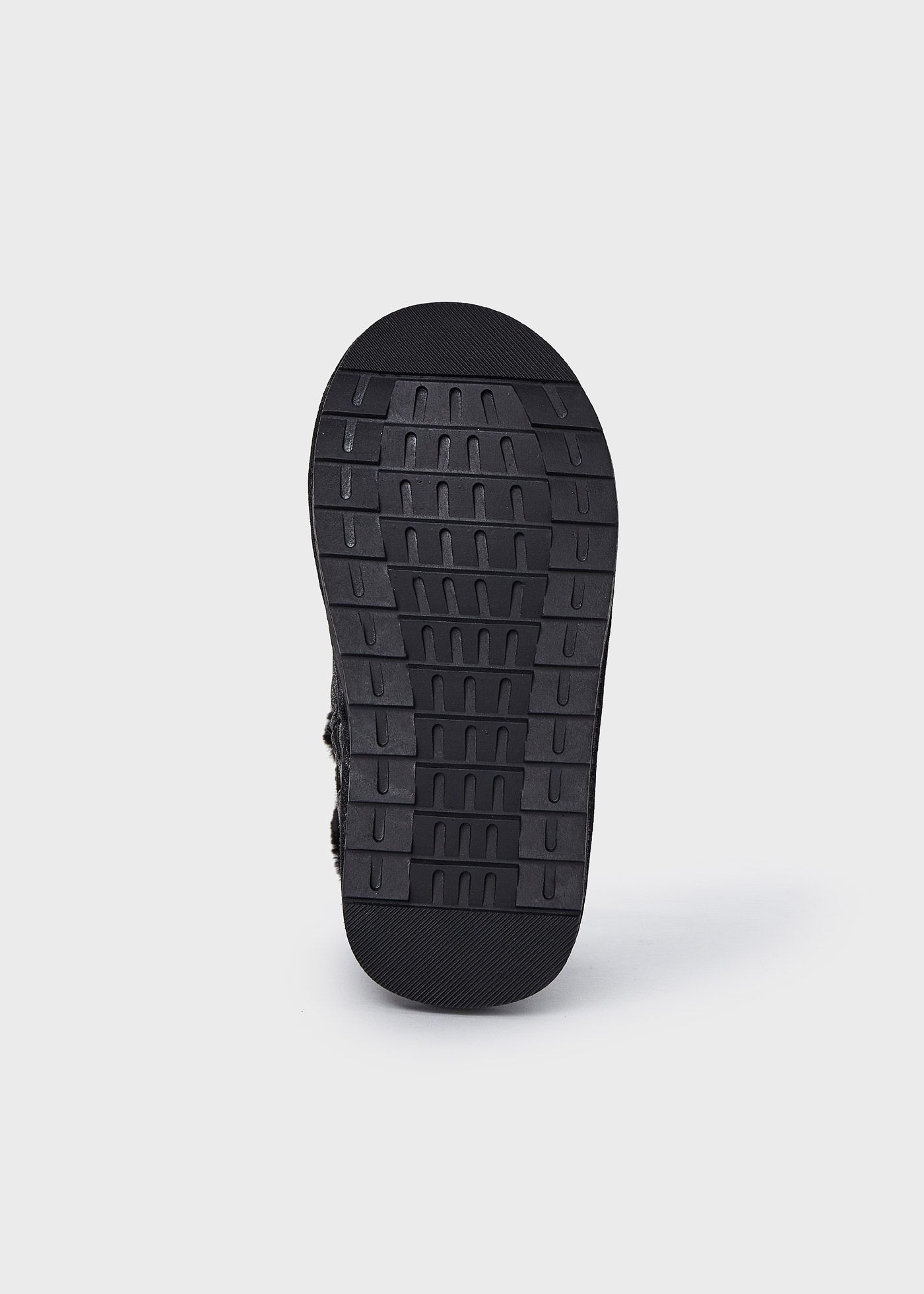 Botas de cano curto brilhantes com forro de pele para meninas
