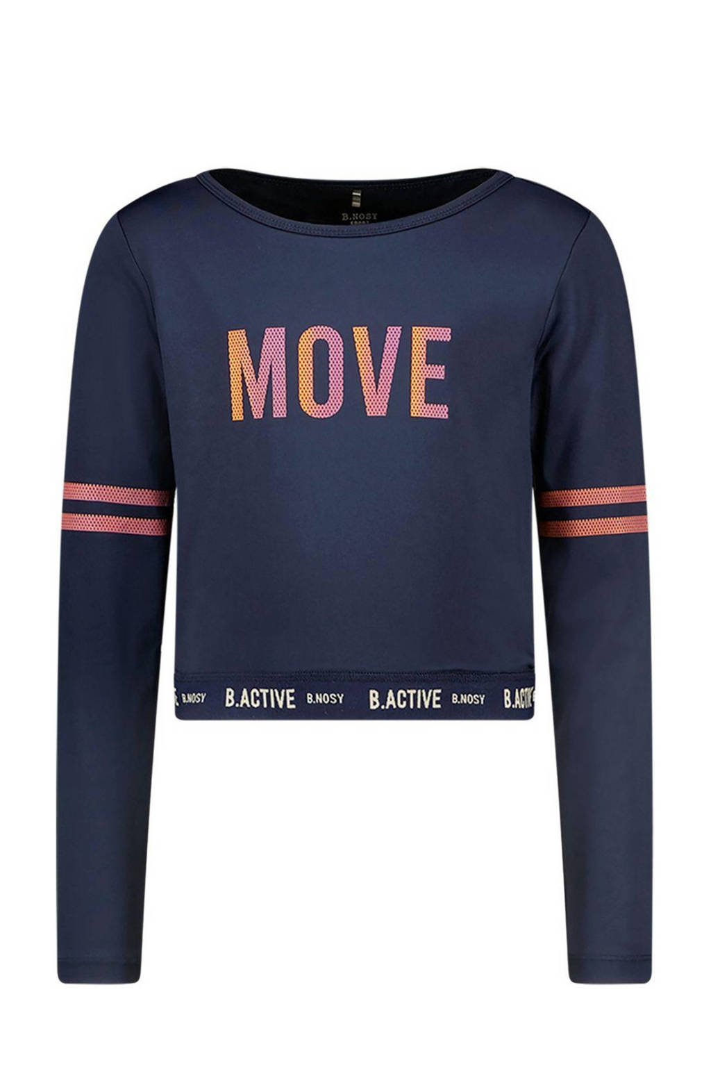 B.Nosy sportshirt B.Active donkerblauw
