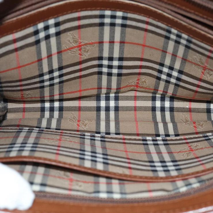 Burberry Vintage Burberry Clutch Brown