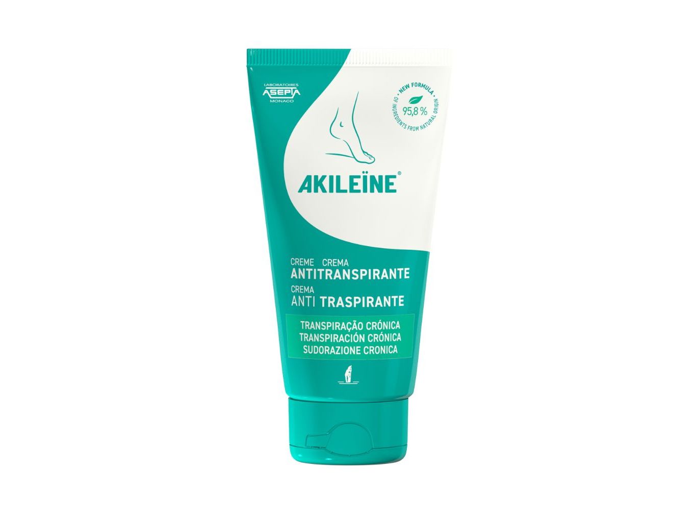CREME AKILEINE ANTITRANSPIRANTE 75ML