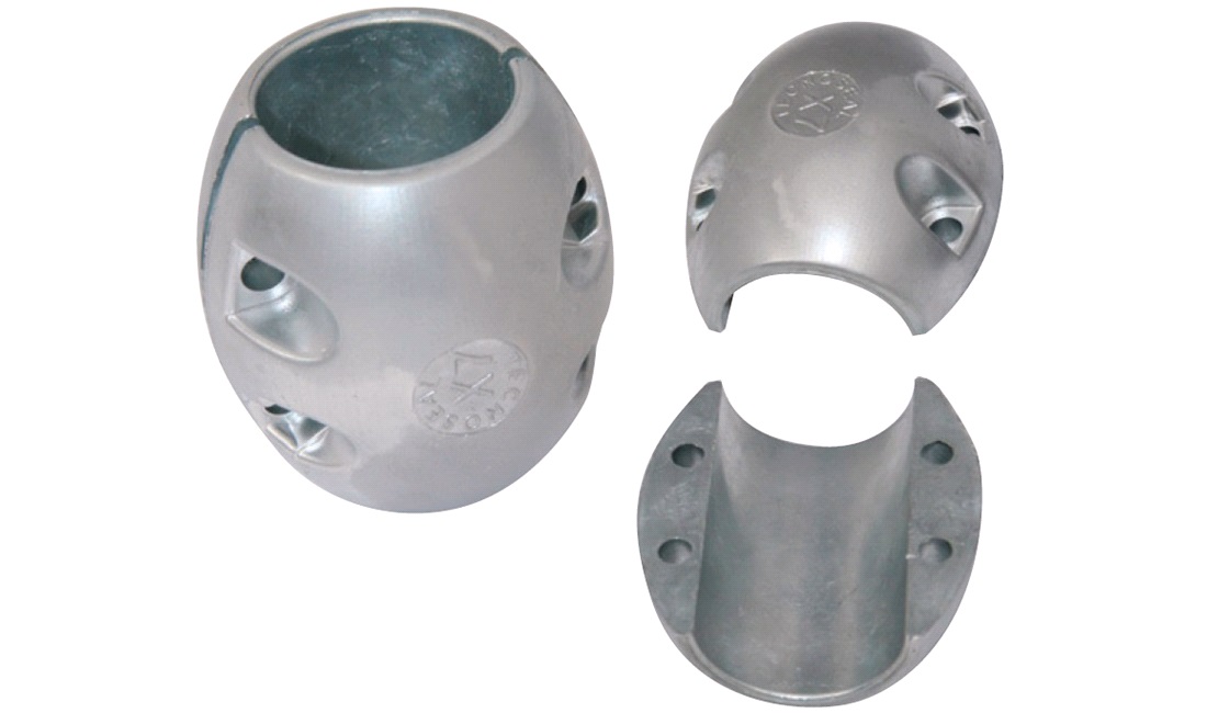 Alu akselanode 55/19mm