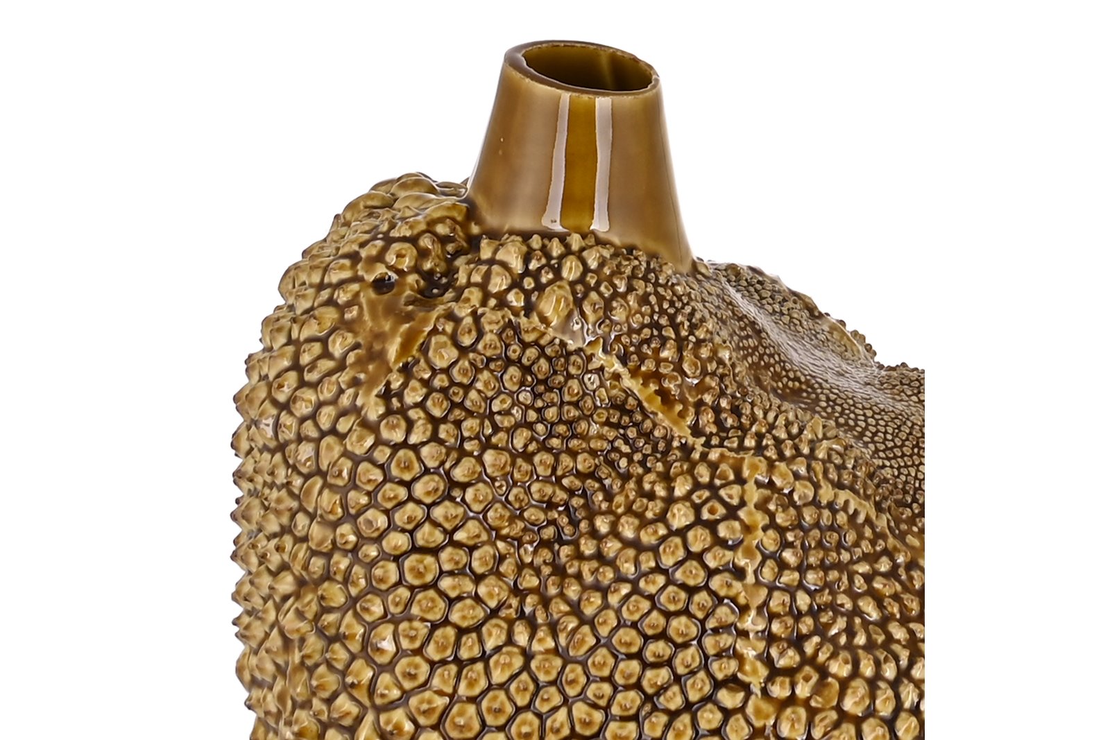 Moa vase/dekorasjon Gul B18 H17,5 cm