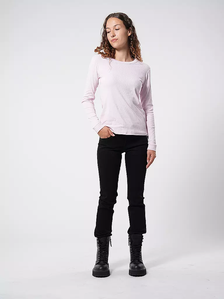 PENN&INK Langarmshirt  rosa