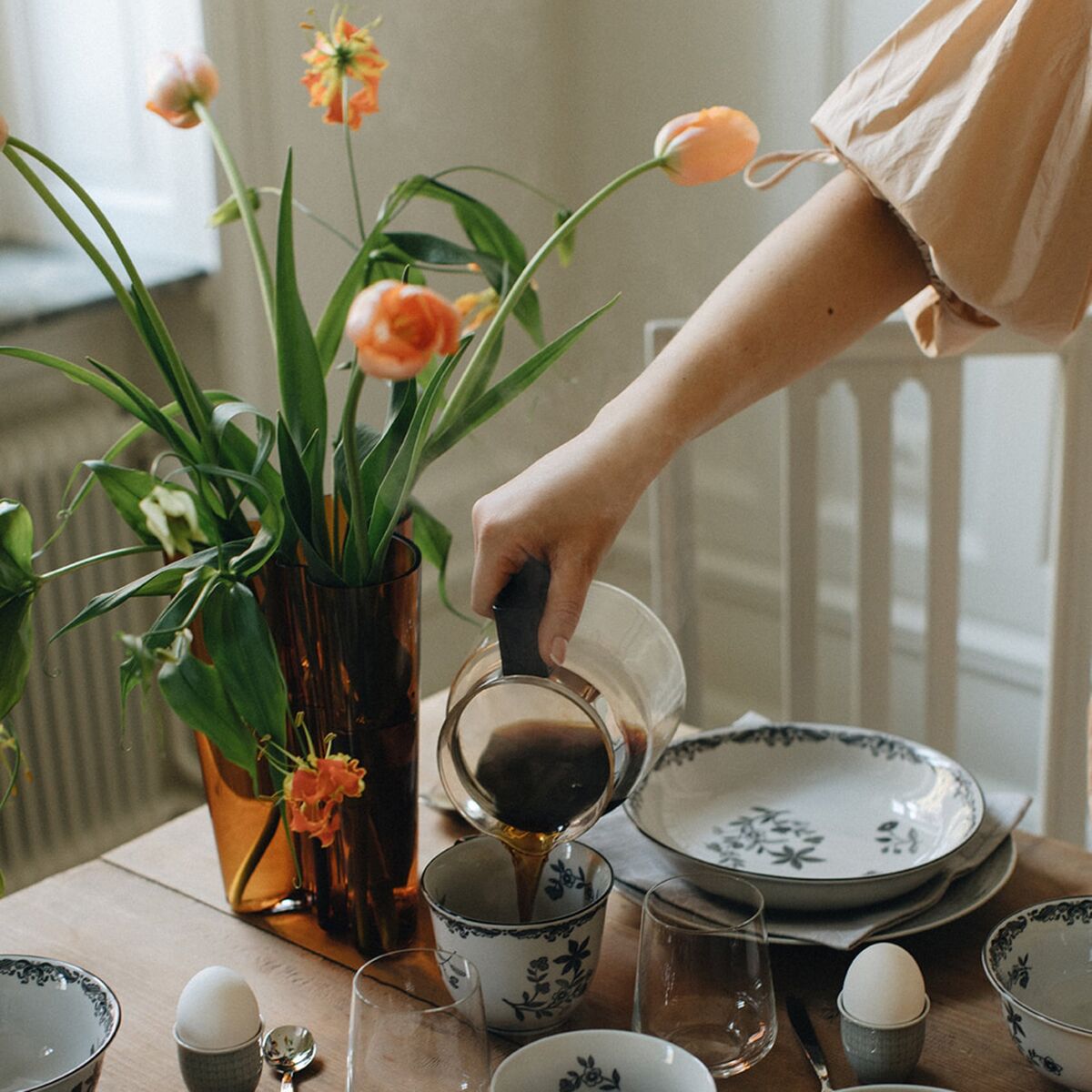 Aalto vase, 25,1 cm, kobber