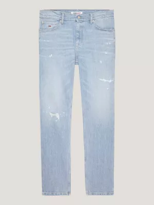 Calça jeans Ethan Relaxed Straight Distressed Hemp Jeans