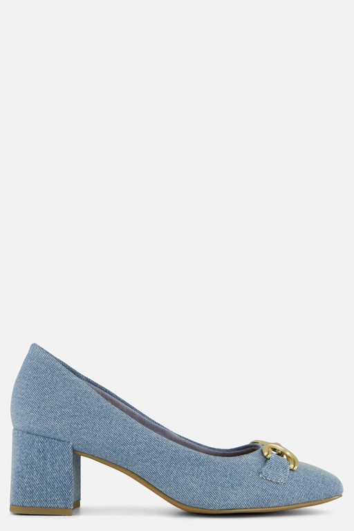Marco Tozzi Pumps denim Textiel