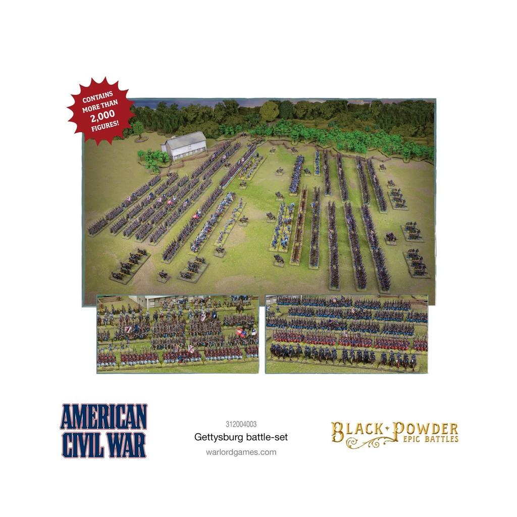 Black Powder Epic Battles: American Civil War - Gettysburg Battle Set