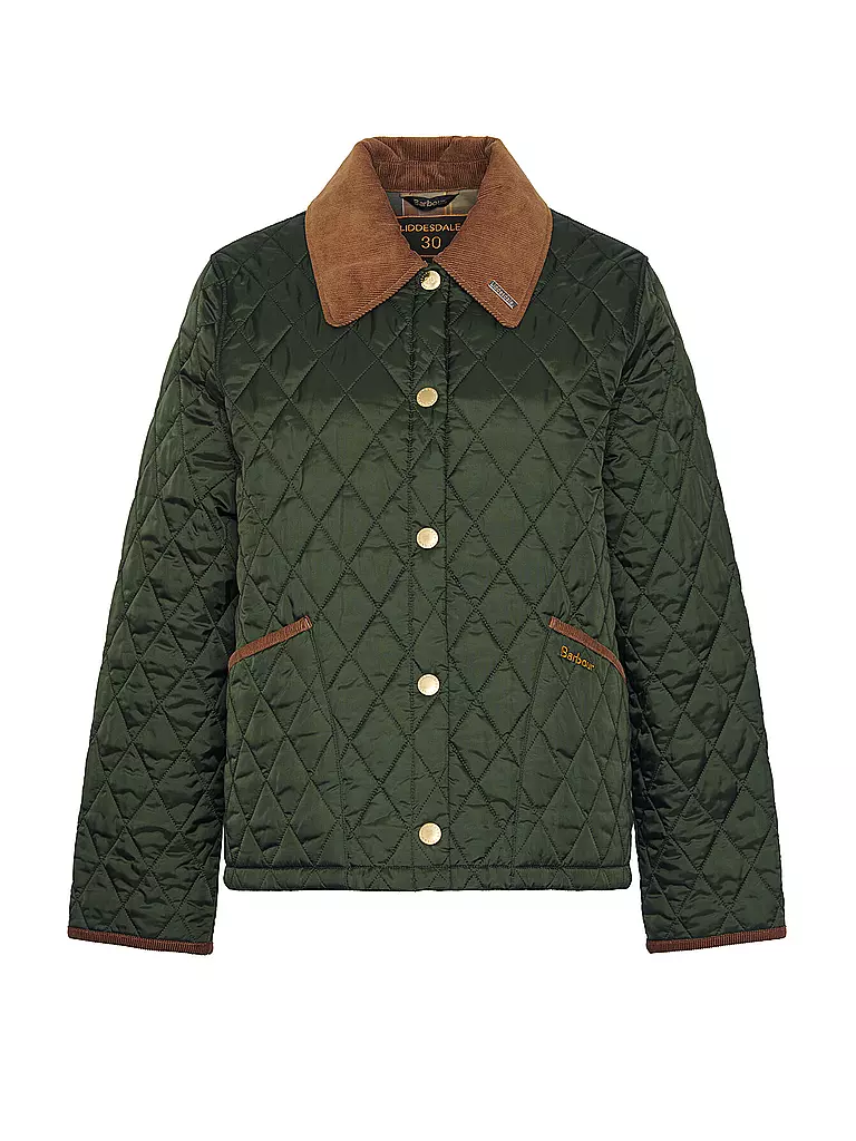 BARBOUR Leichtsteppjacke LIDDESDALE olive