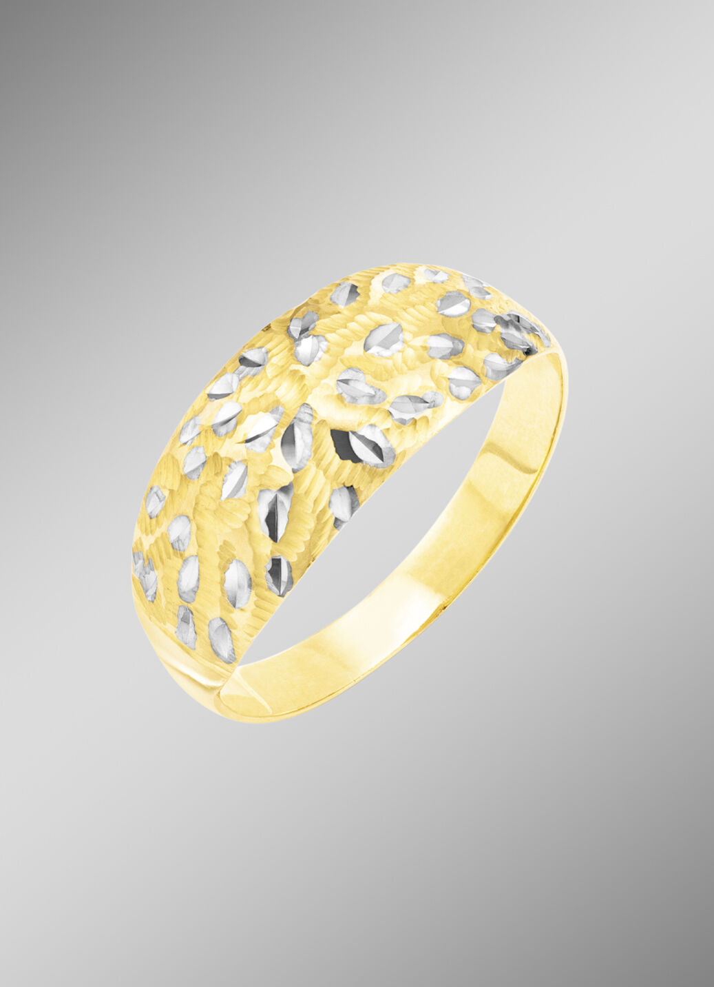 Exquisiter Damenring in Bicolor