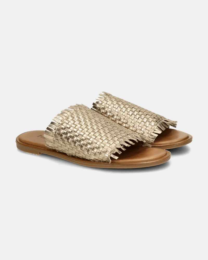 Nelson Slippers  - goud