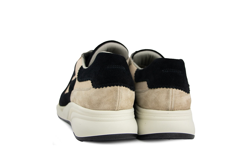 Durea Sneaker Seppia Taupe Zwart K