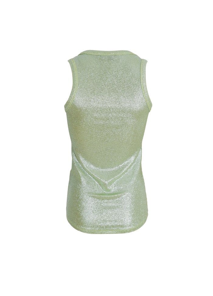Black Colour Bcbree Tank Top shirts lt green