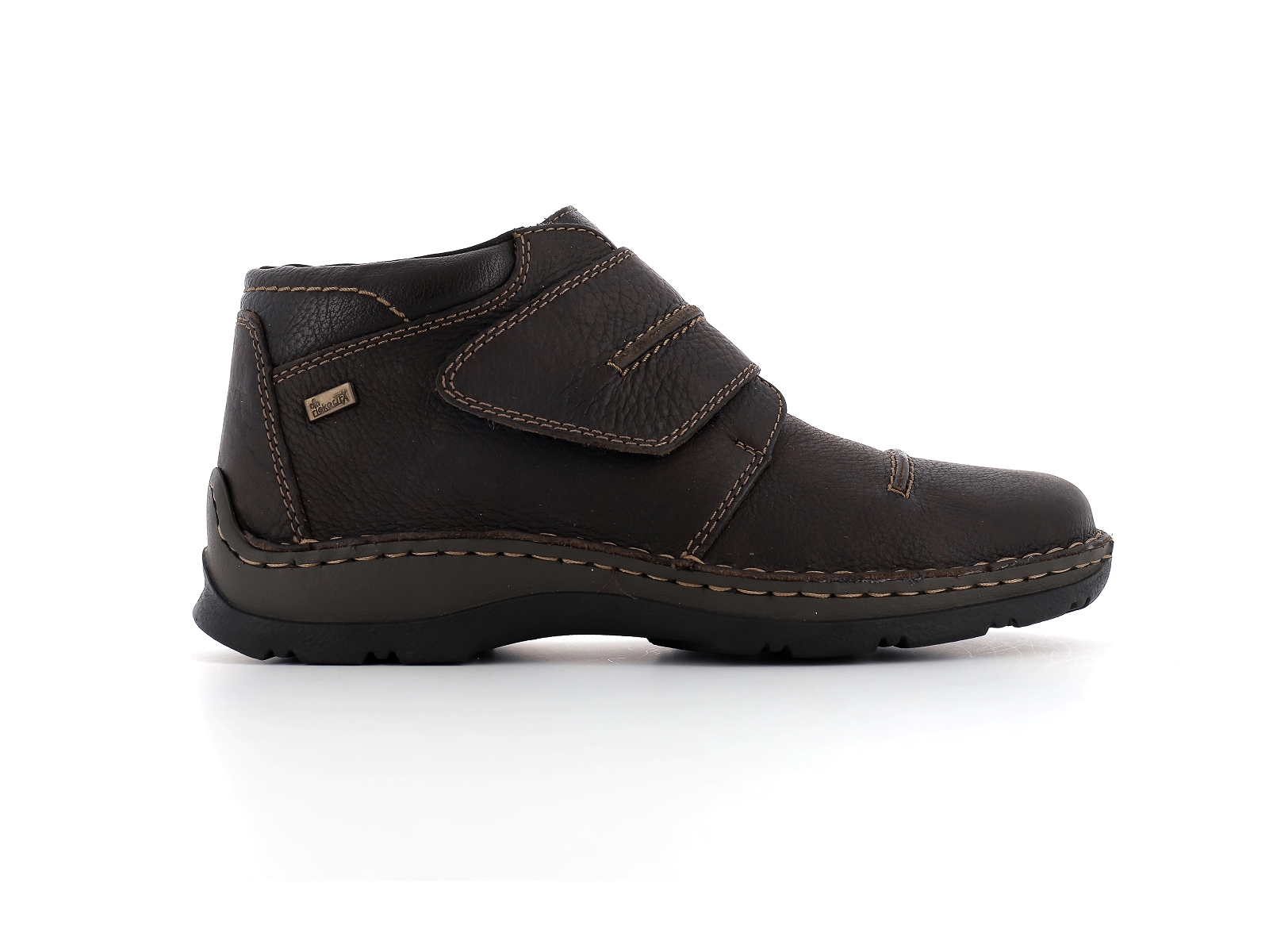 Rieker-05367 Cuir Marron Foncé