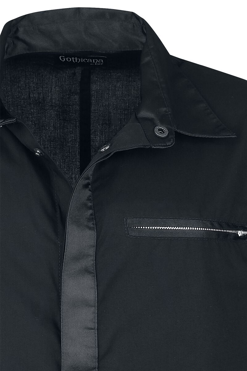 Barakel | Gothicana by EMP Chemise manches courtes