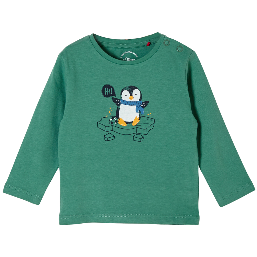 s.Oliver Langarmshirt light green